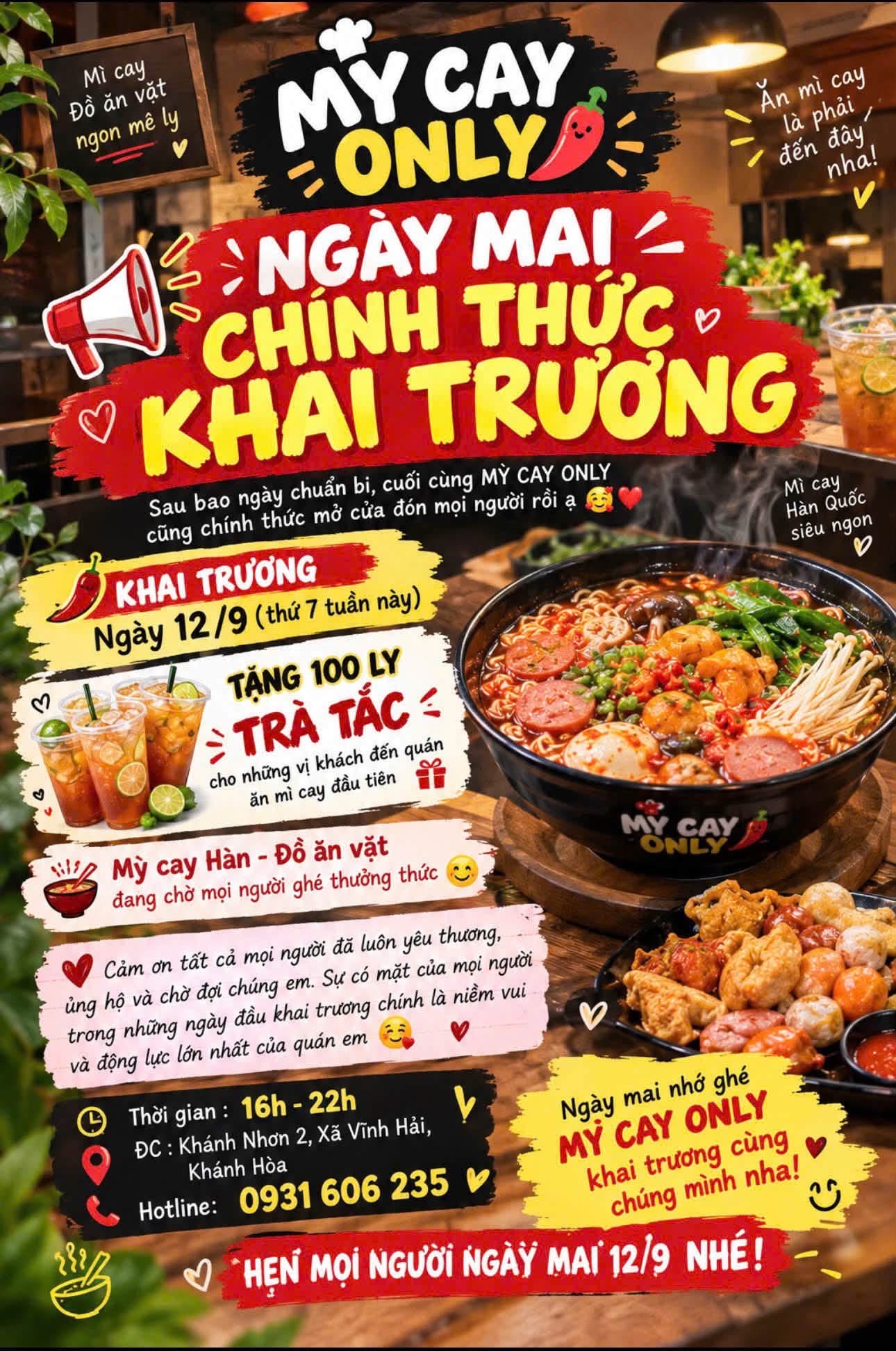 Quán Mỳ Cay Only 3